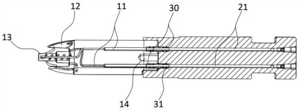 Cooling core puller