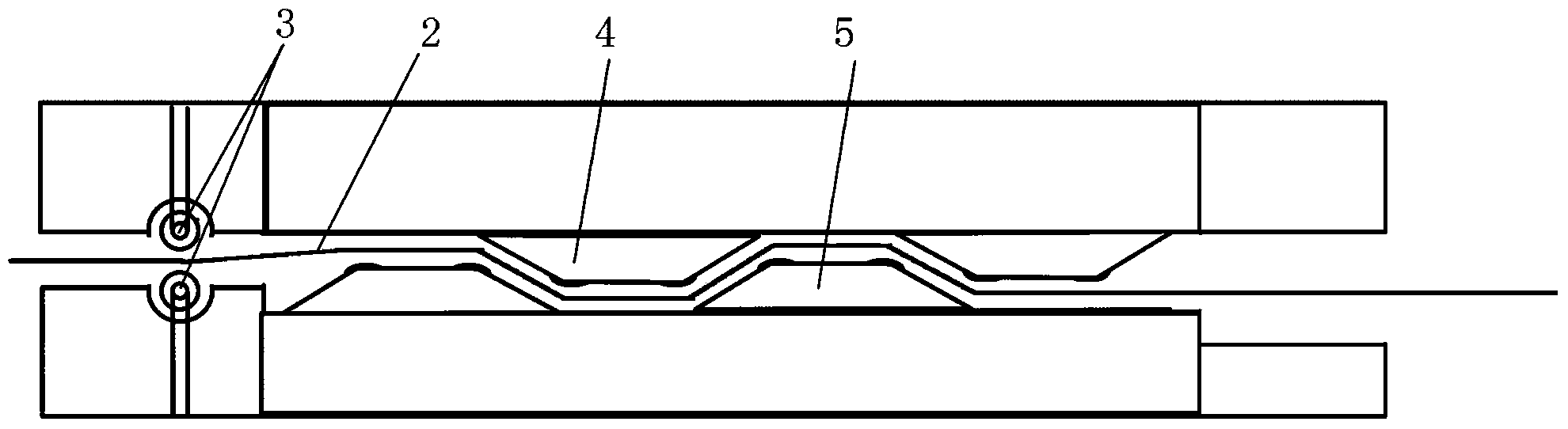 Double-sided melting and impregnating equipment and method for continuous fiber-reinforcing adhesive tape