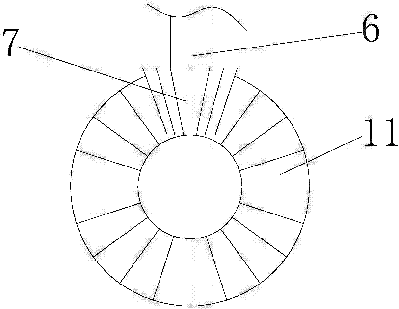 Building material grinding machine capable of adjusting grinding position