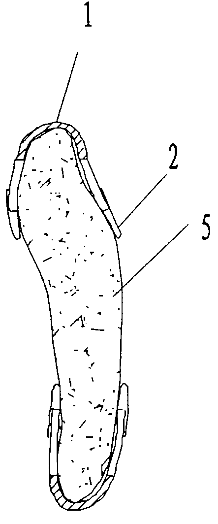 Encircling fixator for curing patella fracture