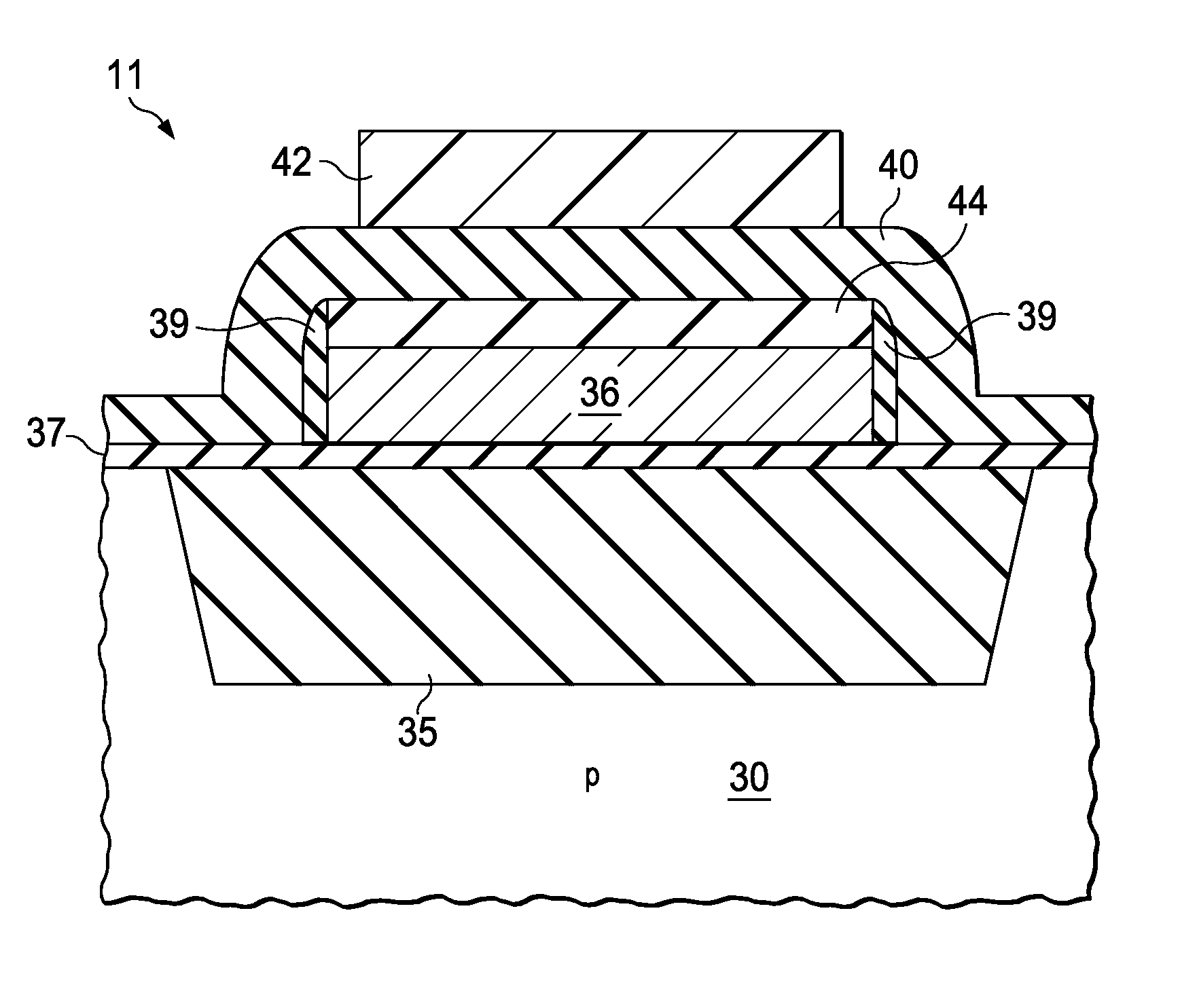 Low leakage capacitor for analog floating-gate integrated circuits