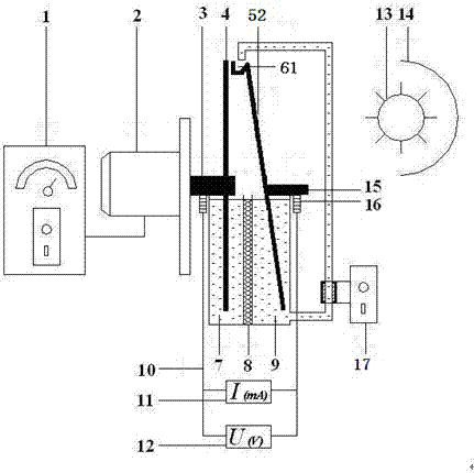 Apparatus and method for processing organic wastewater by using TiO2-based photocatalytic composite-electrode fuel cell