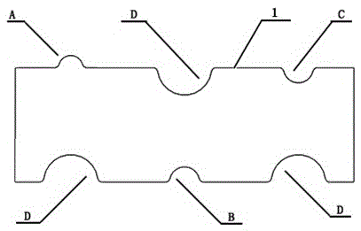 A slotted solid heat storage body structure