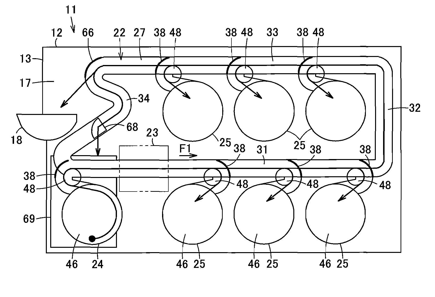 Coin depositing and dispensing machine