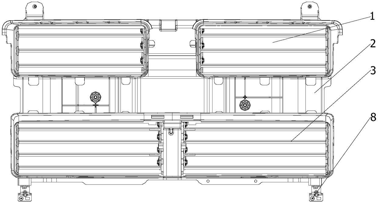 Additional variable active intake grille and vehicle