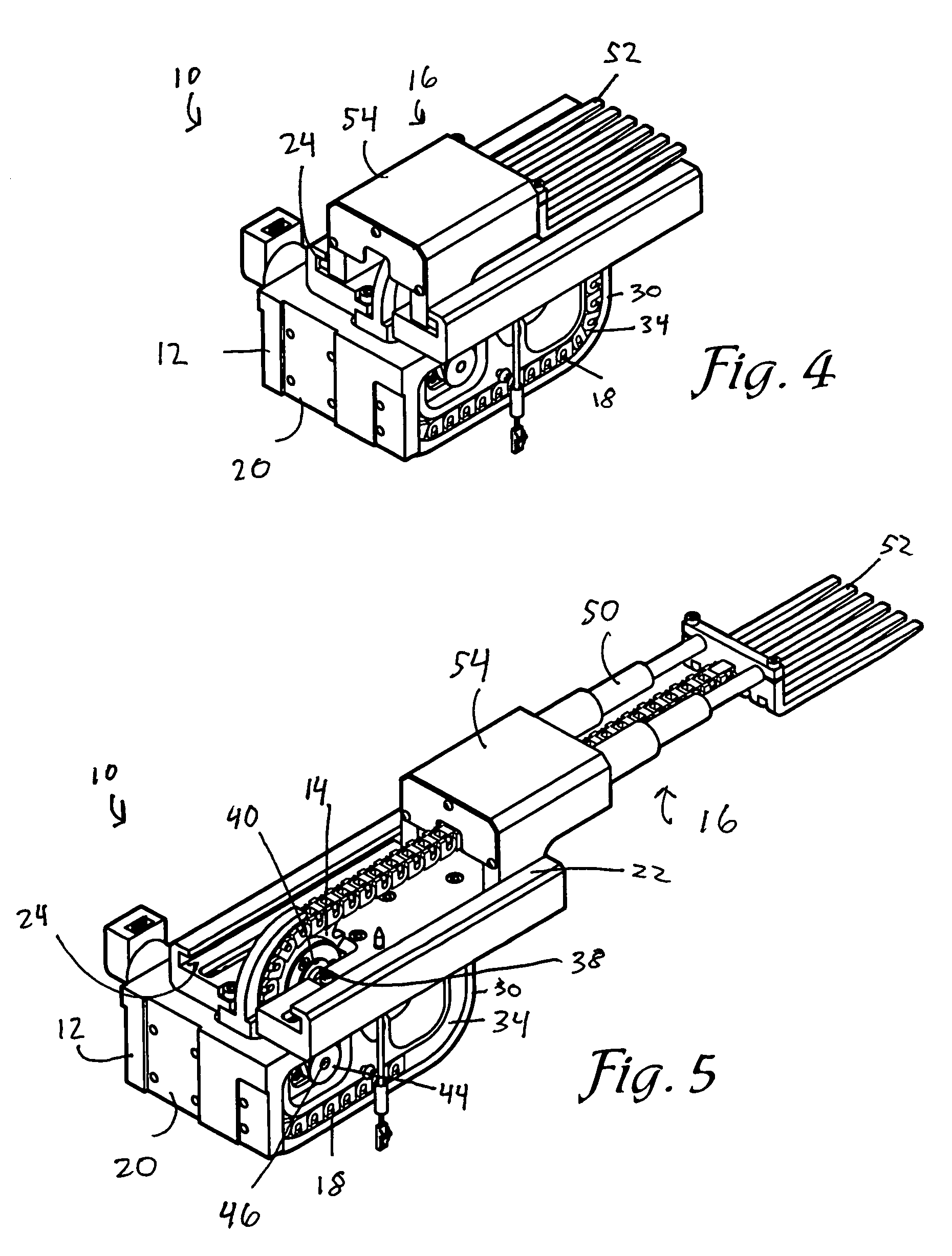 Chain-driven robotic arm