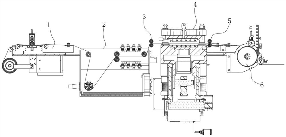 Dyeing and finishing equipment and process for knitted antibacterial underwear fabric