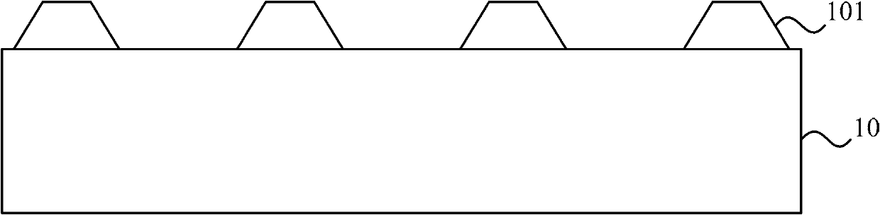 Graphical substrate and light-emitting diode (LED) chip