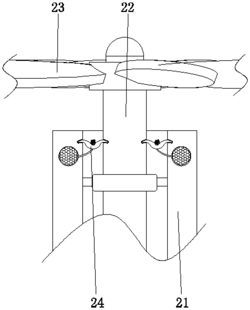 Soil sampling device for environmental engineering