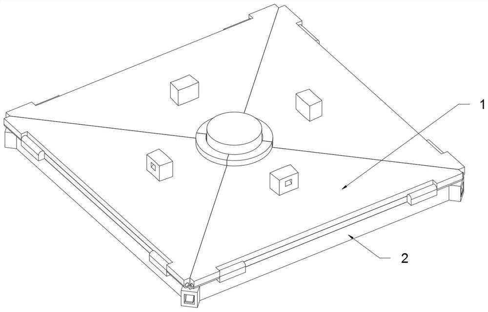 Portable tracking type solar power generation device