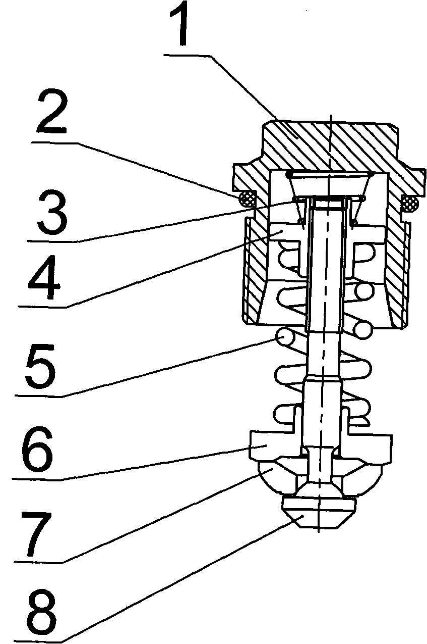 Overload oil compensation valve for proportional multi-way valve