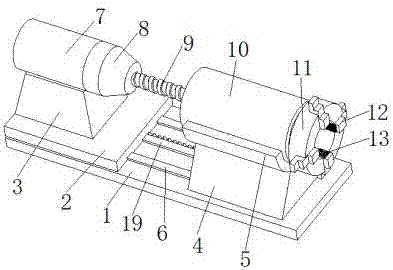 Novel lathe tailstock