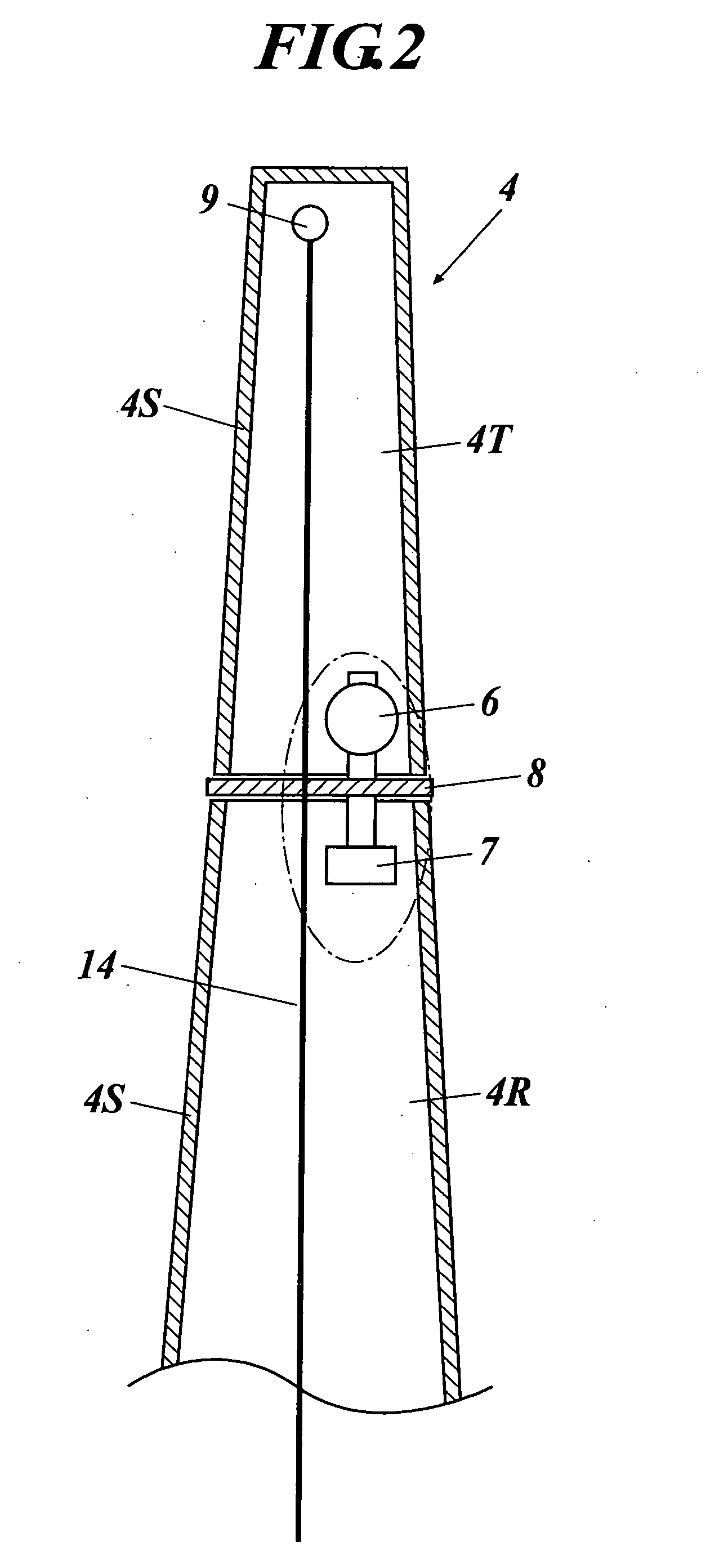 Separable blade for wind turbine