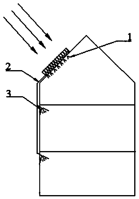 Solar grading building lighting illumination device