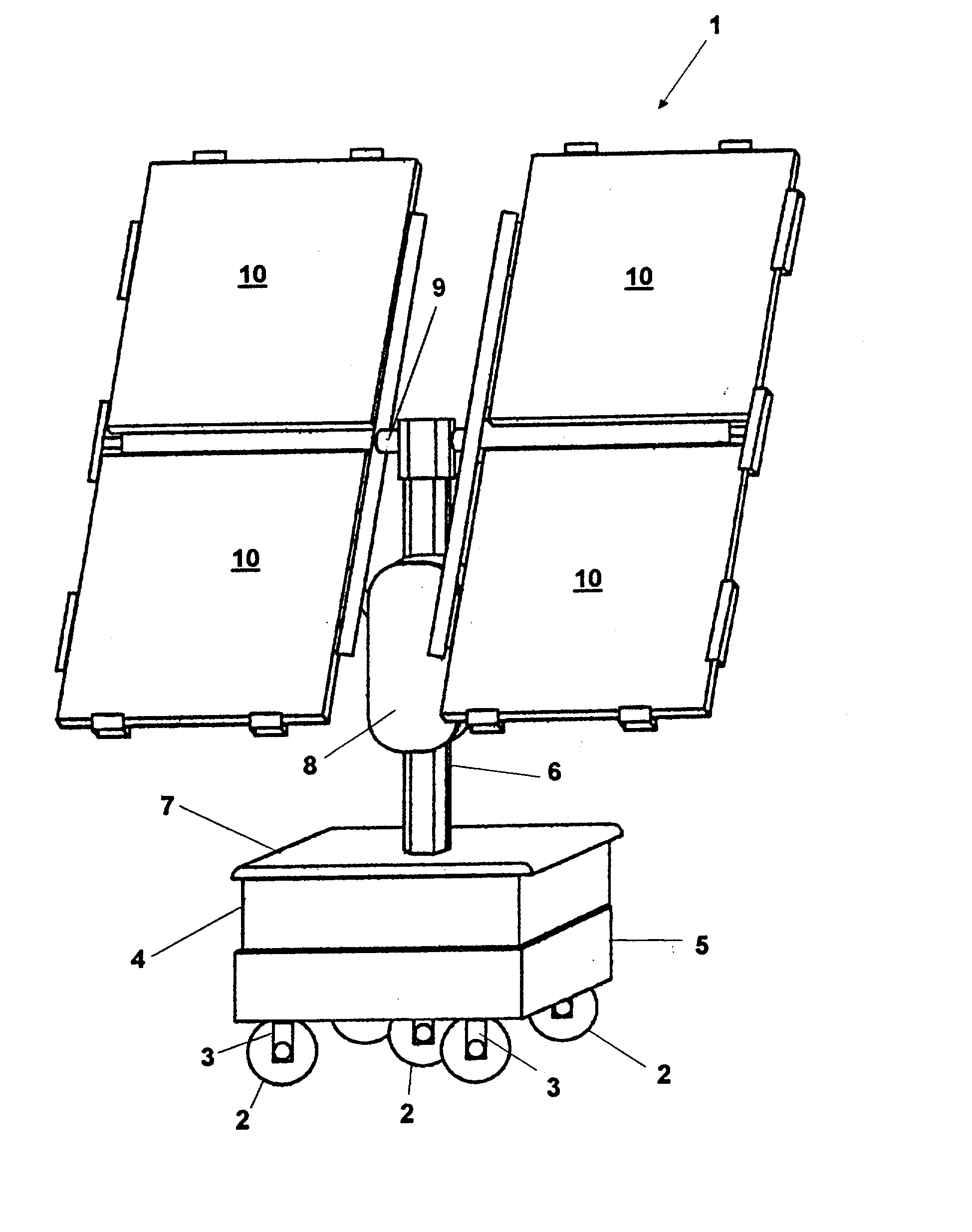 Portable solar generator