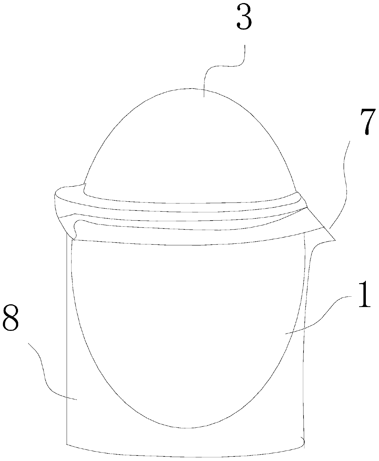 Washing machine adopting vacuumizing for decontamination and drying