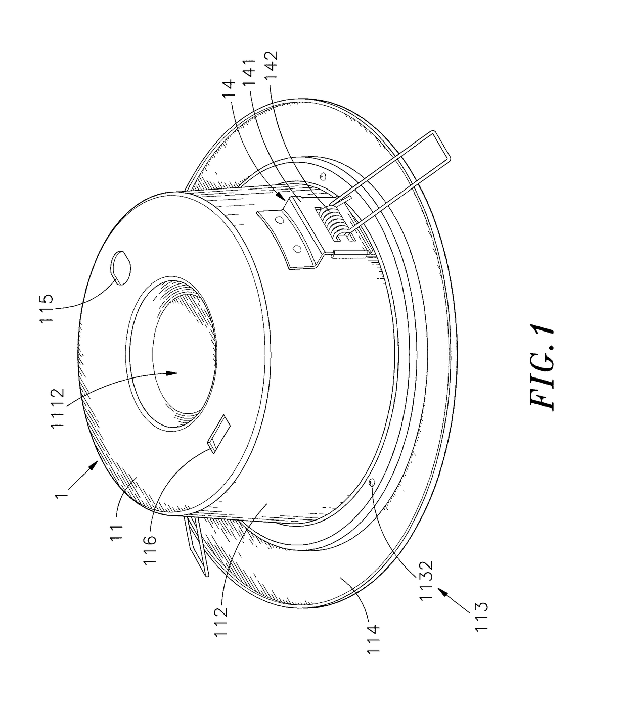 LED lighting device having a prolonged life during high temperature operation