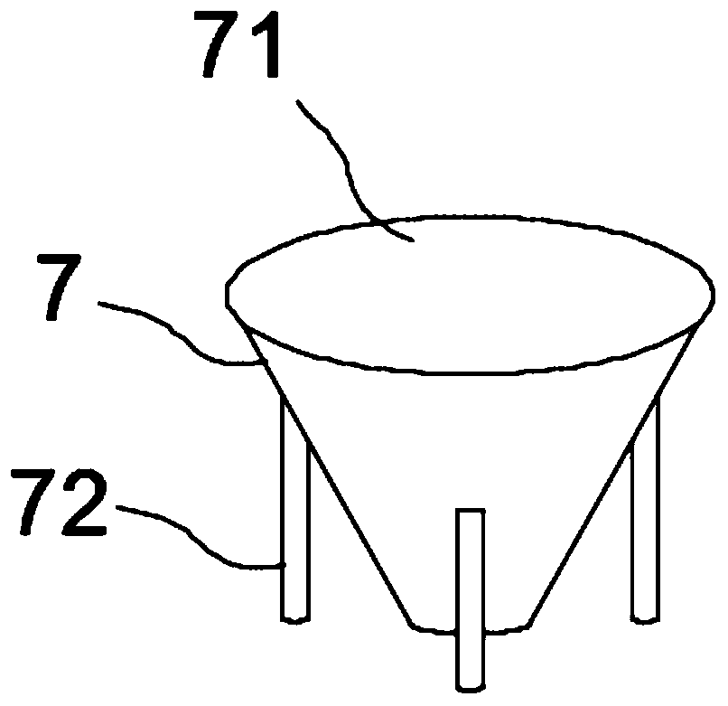 Breeding supply stand for fish breeding