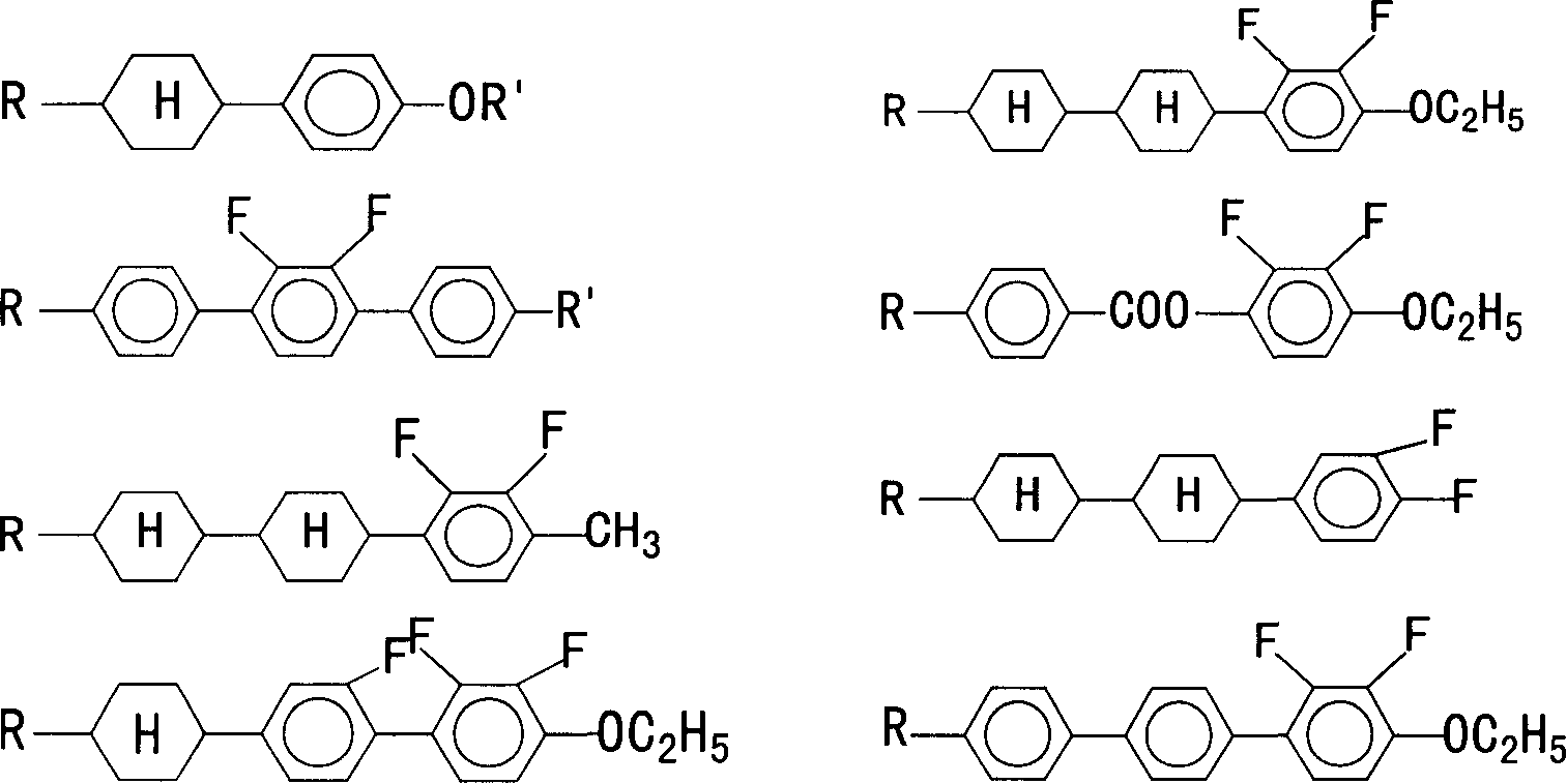 2,3,2,'3' tetrafluoro diphenyl acetylene derivative, its composition, preparation method and use