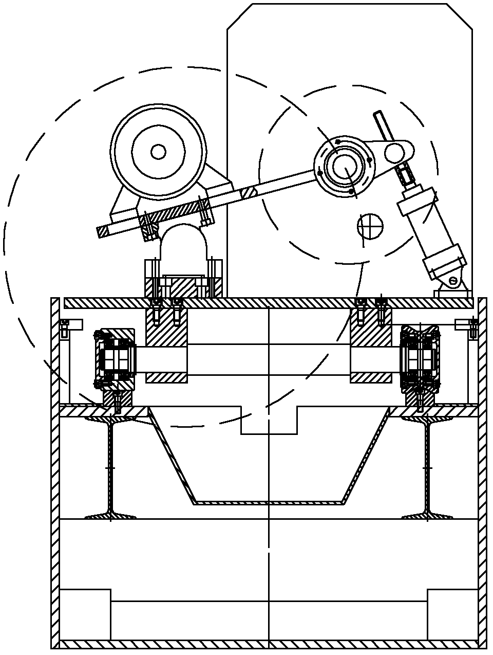 Milling mechanism of pipe cutting machine