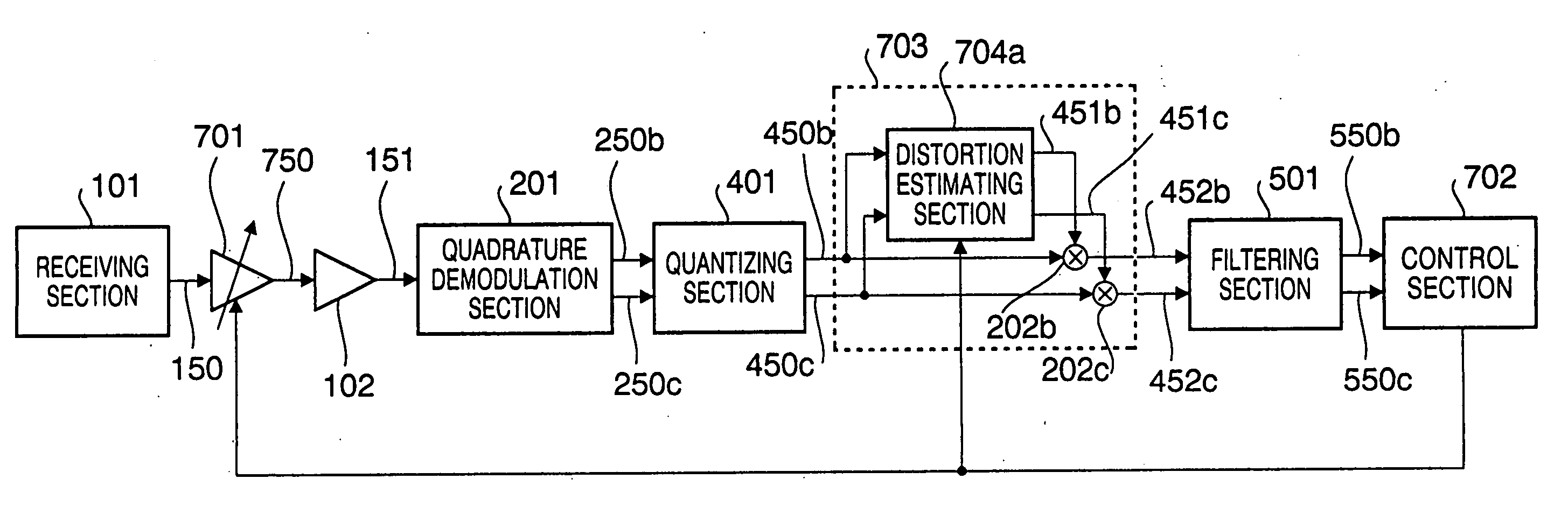 Digital reception apparatus