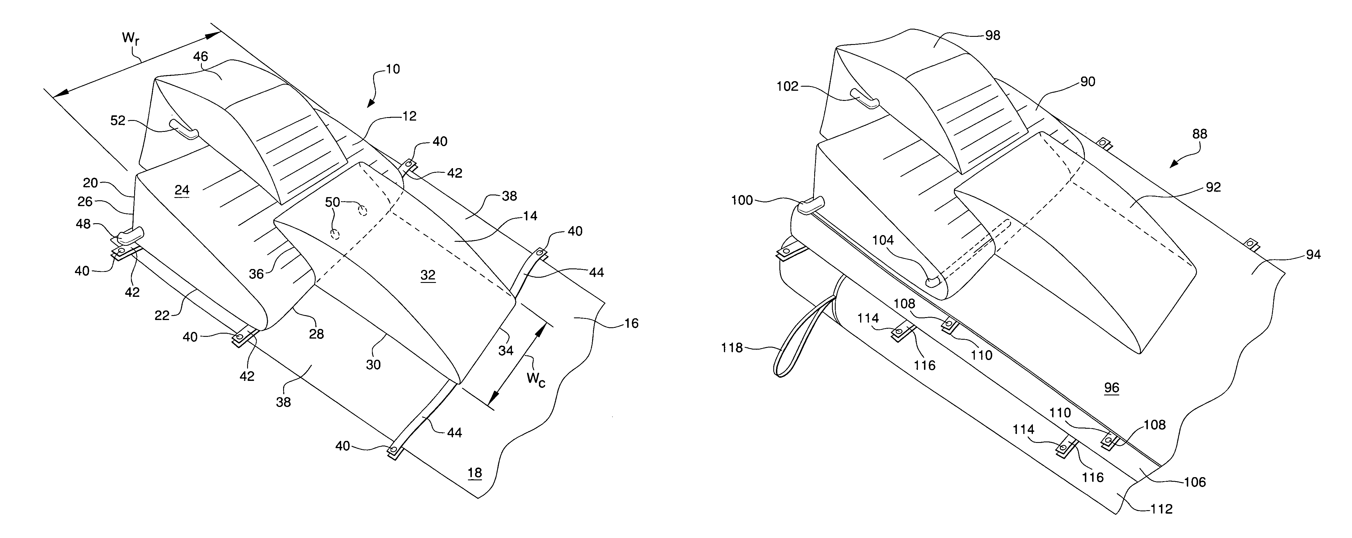 Patient incline device having centerline spinal support