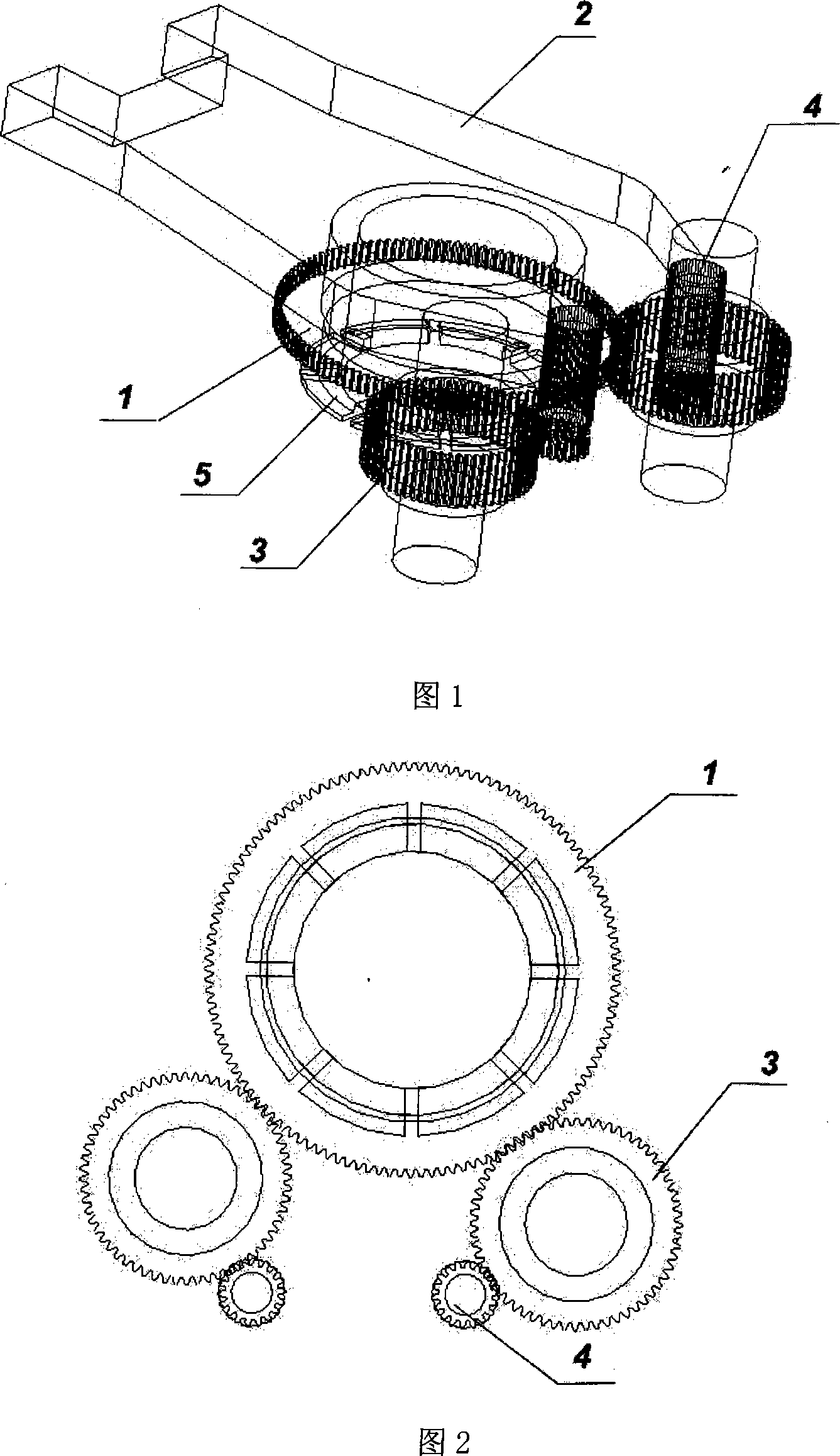 Wind generating set yaw device