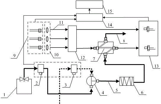 Measurement device and measurement method for high-accuracy in-situ detection on pH of seawater