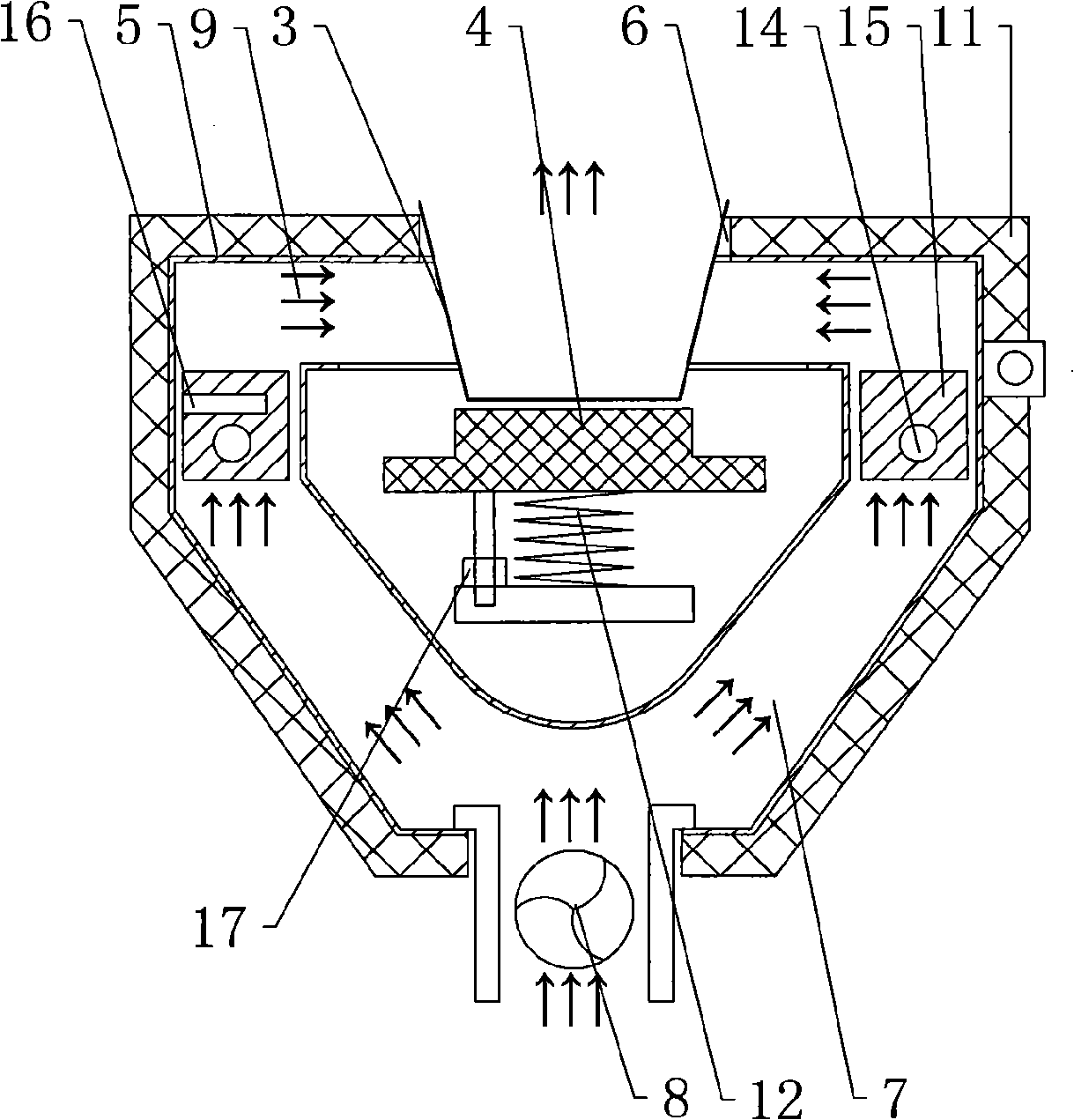 Shoe cover machine and film overlay method using shoe cover machine