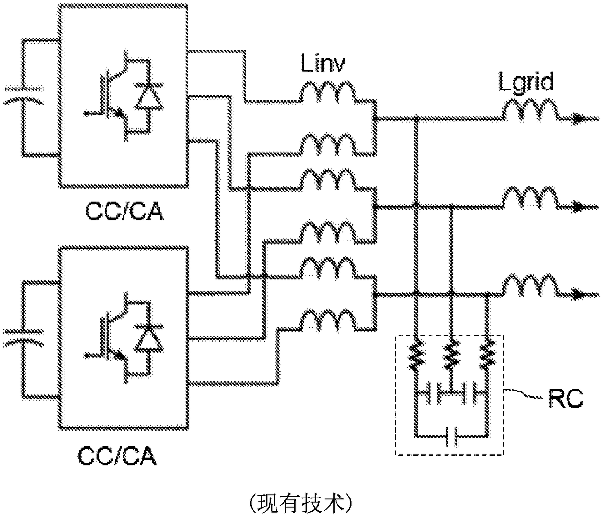 Output filter for a power conversion system and power conversion system