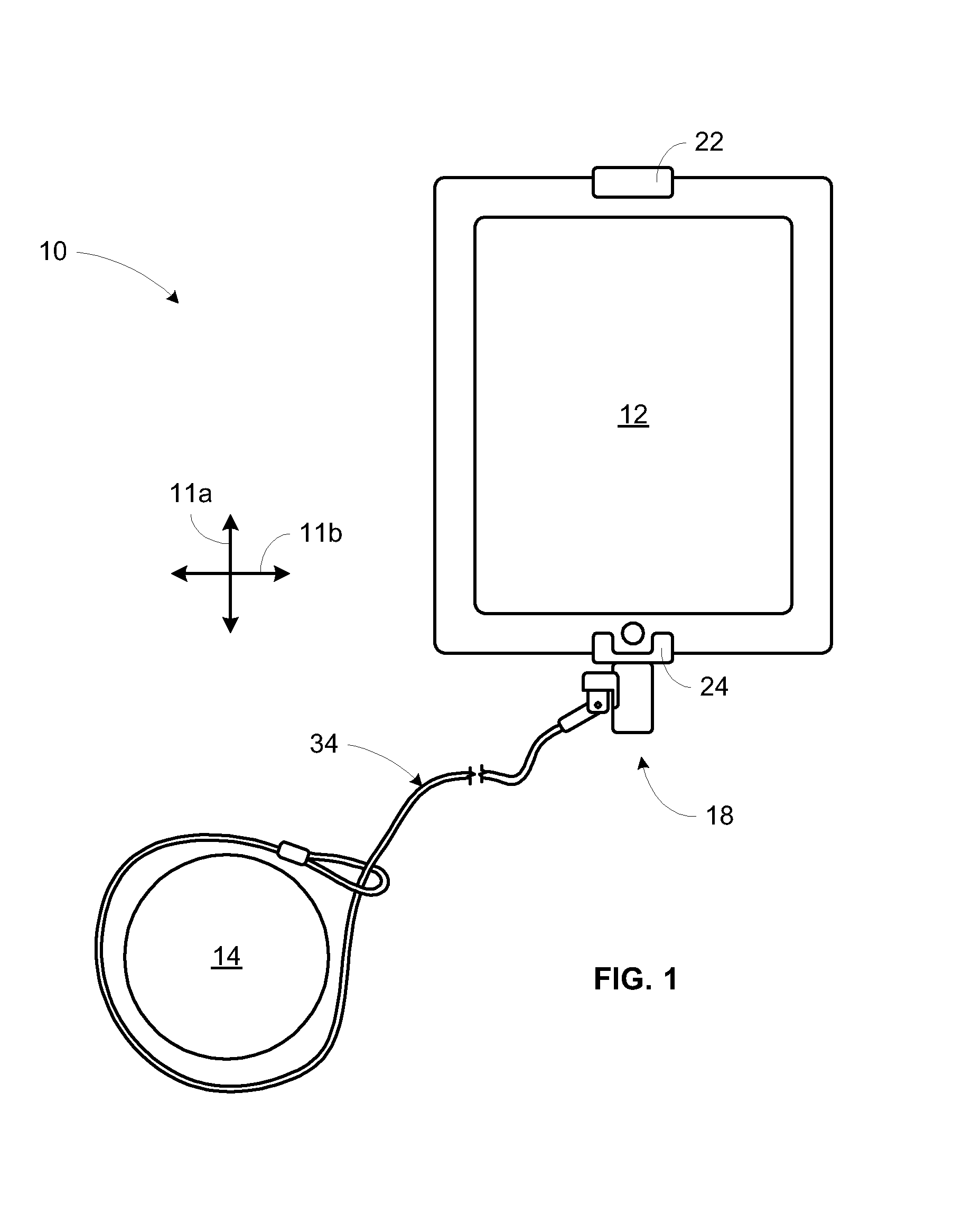 Portable electronic securing and locking device