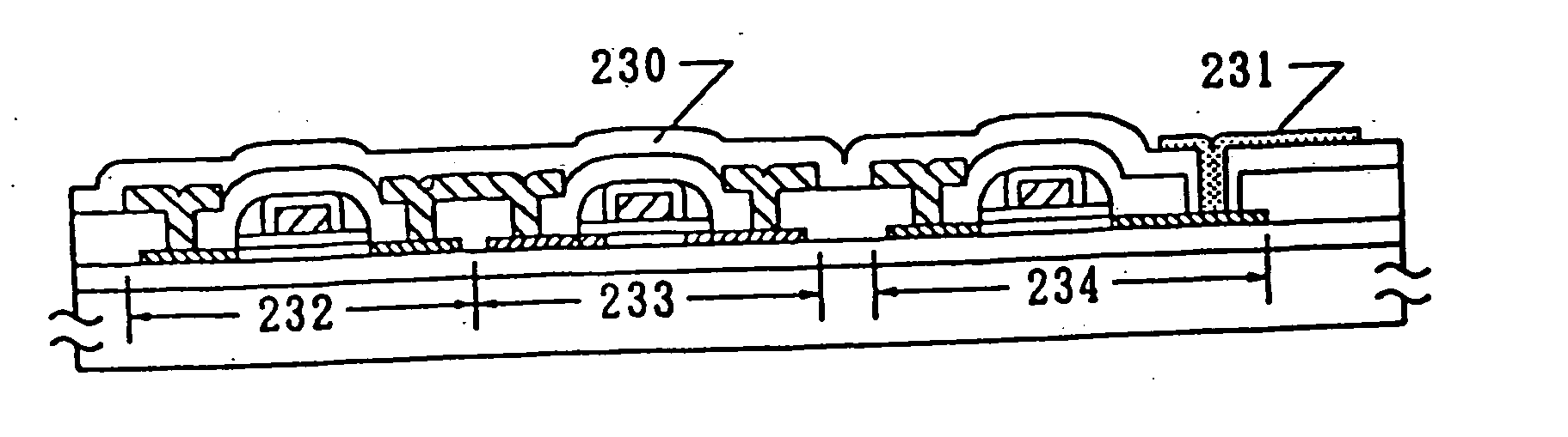 Semiconductor device including active matrix circuit