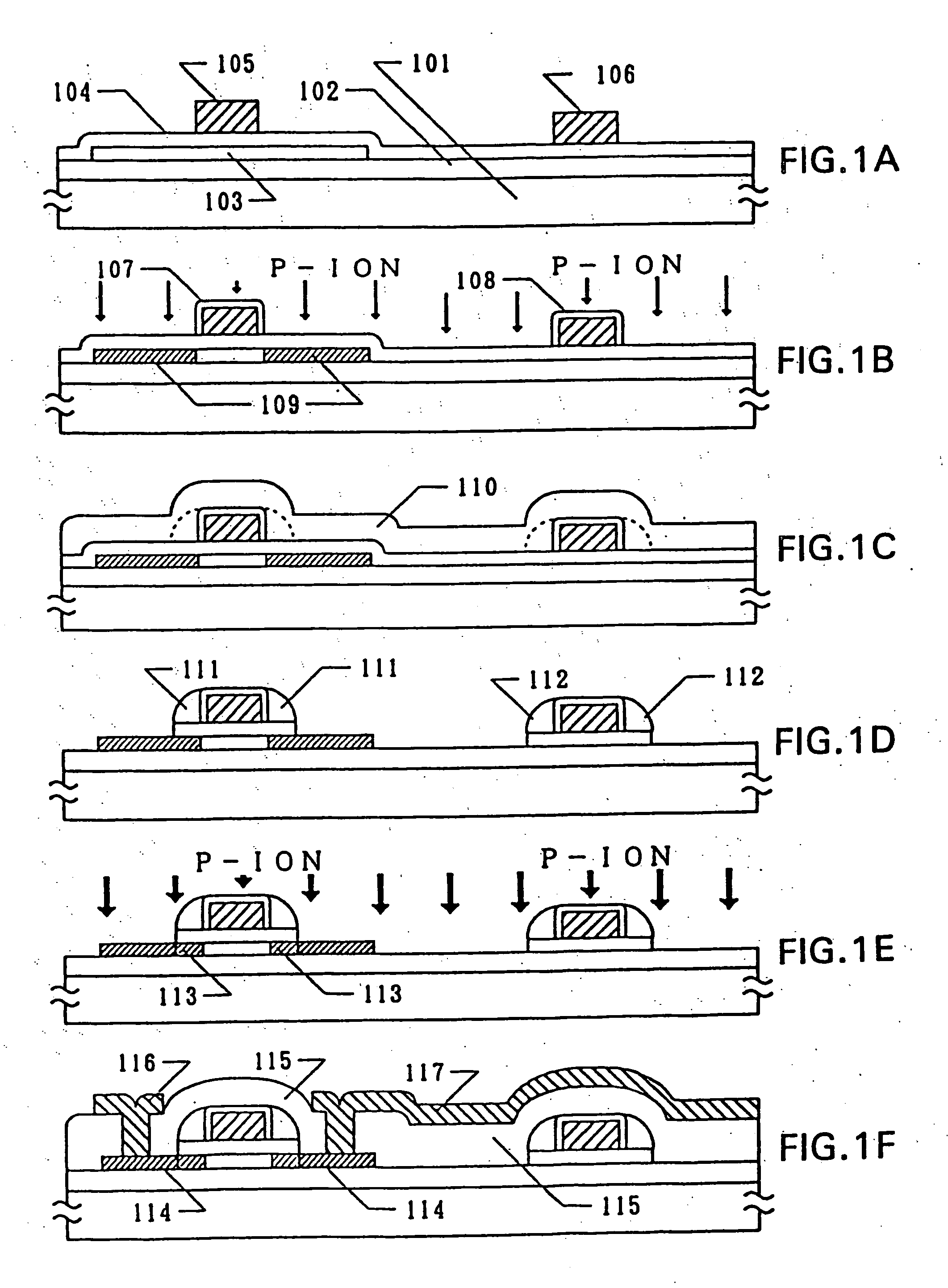 Semiconductor device including active matrix circuit