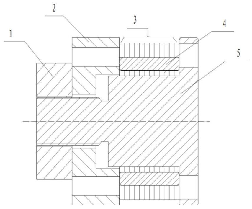 Machining method and clamping fixture for high-precision thin-wall elastic opening piston ring part