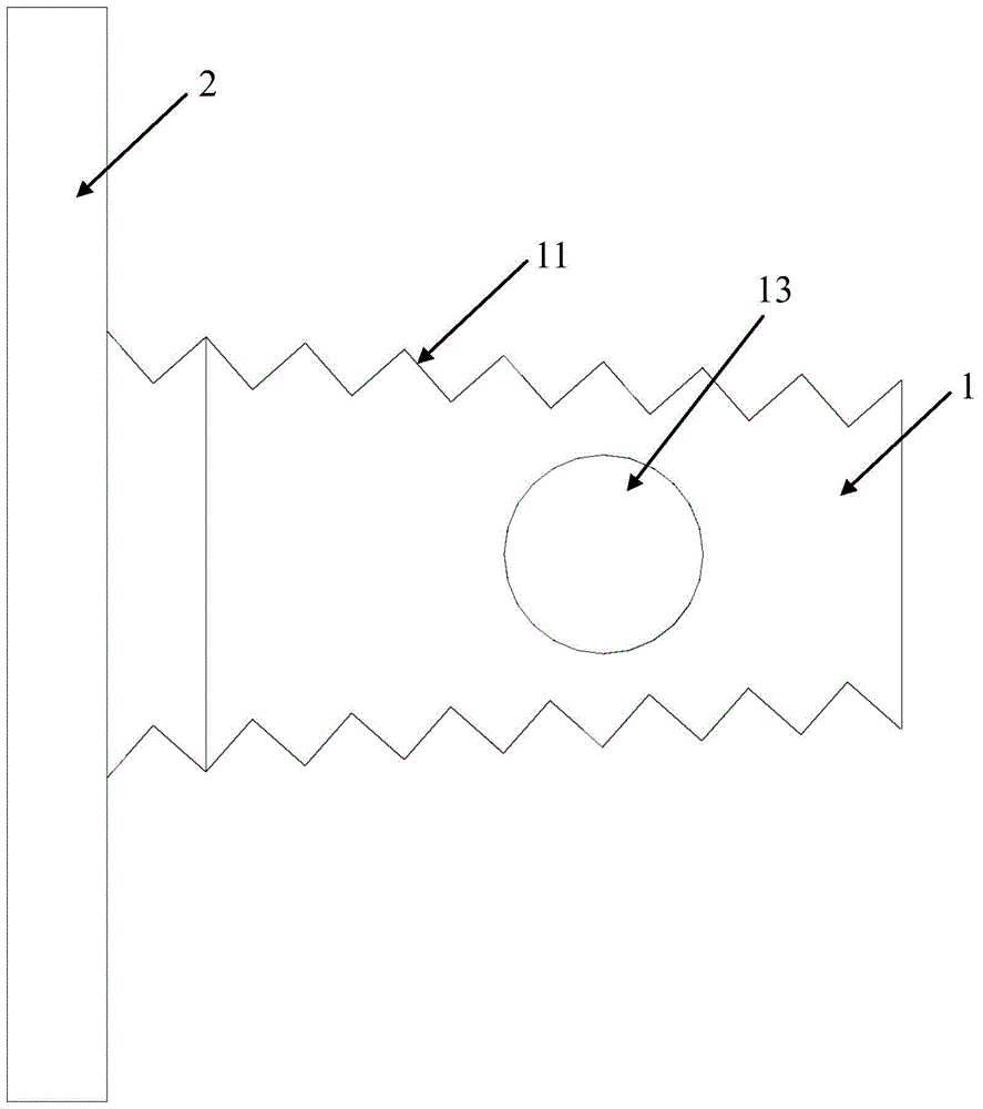 Self-stabilizing cervical intervertebral fusion device and its manufacturing mold and manufacturing method