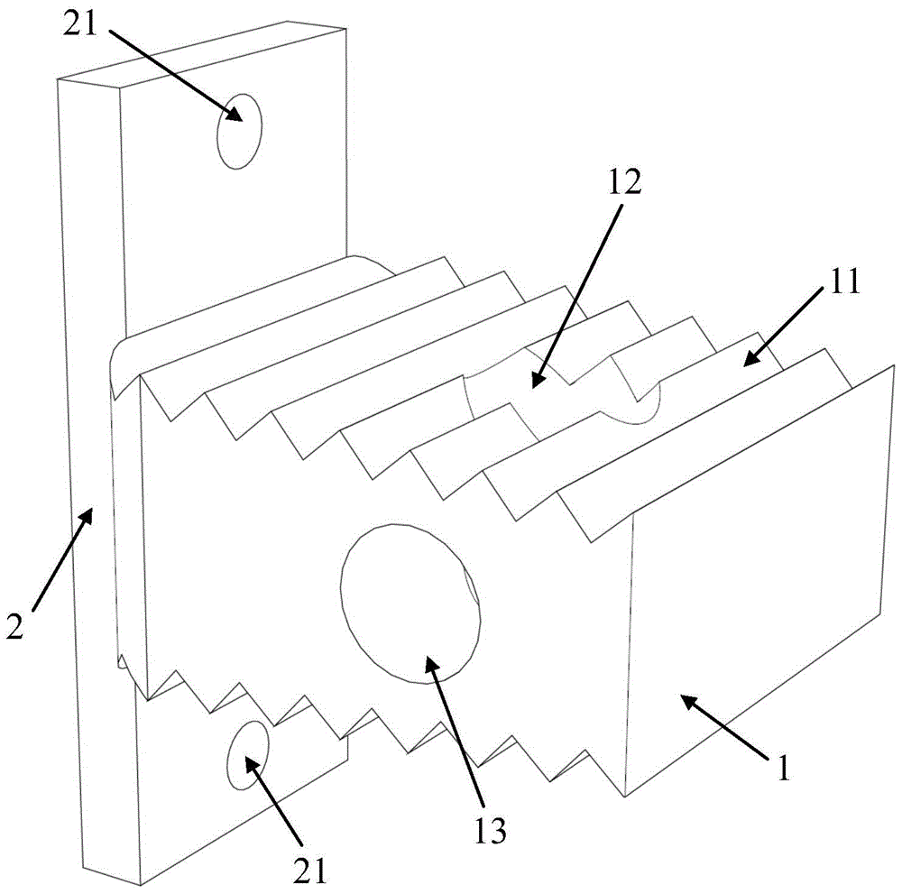 Self-stabilizing cervical intervertebral fusion device and its manufacturing mold and manufacturing method