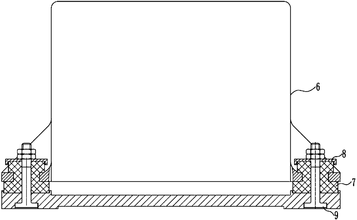 Rubber vibration absorber