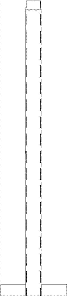 Single screw type percutaneous zygopophysis pedicle screw internal fixation system