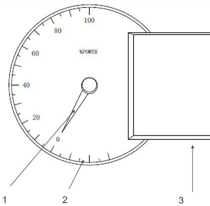 A function display method and system based on electric vehicle power meter