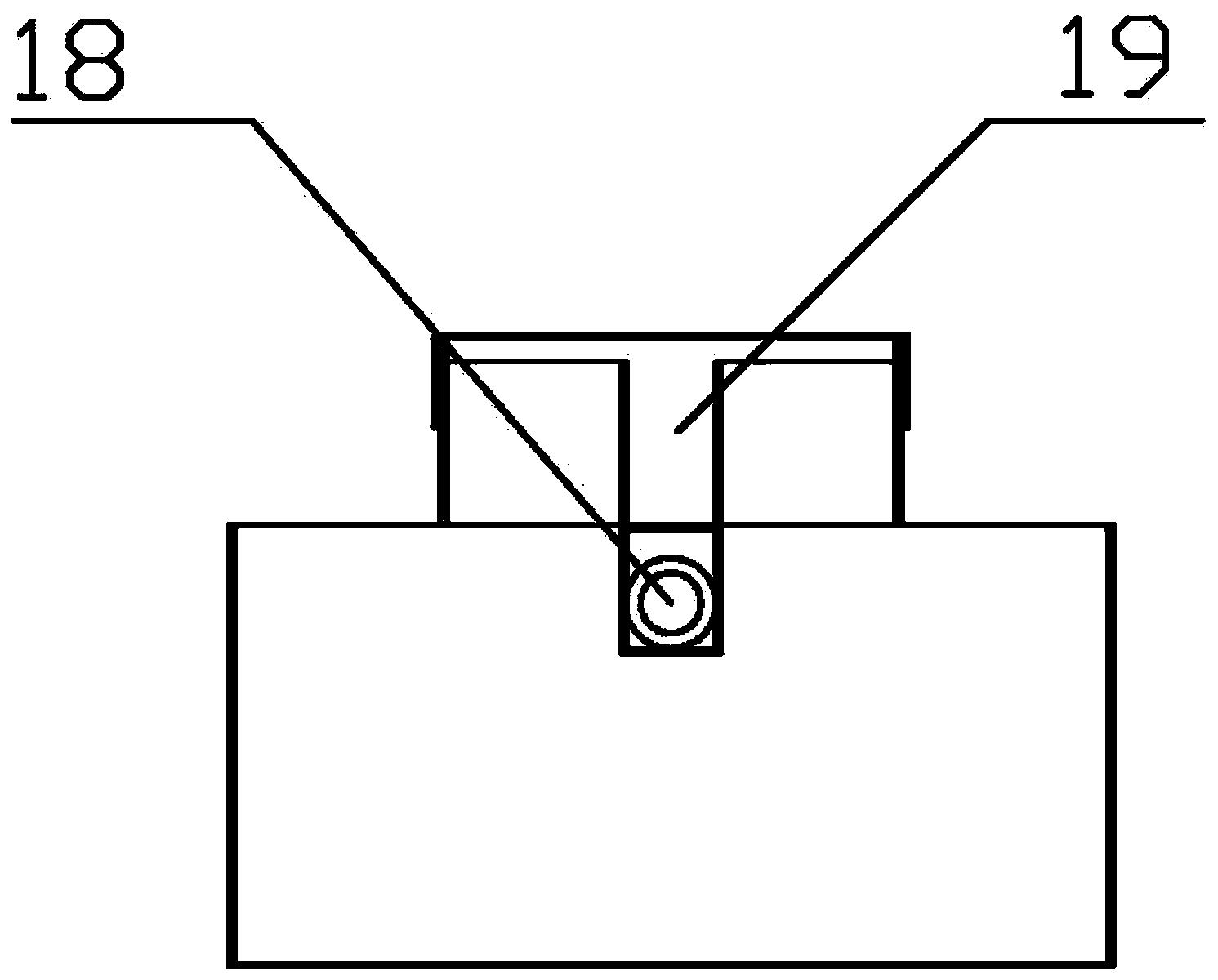 PTA (p-phthalic acid) sewage anaerobic reactor and use method thereof