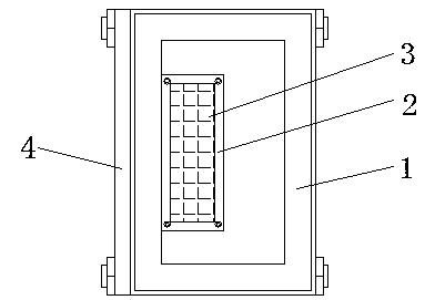 Ventilating fan with air filter structure