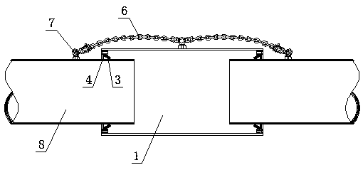 Quick and automatic sealing pipeline joint