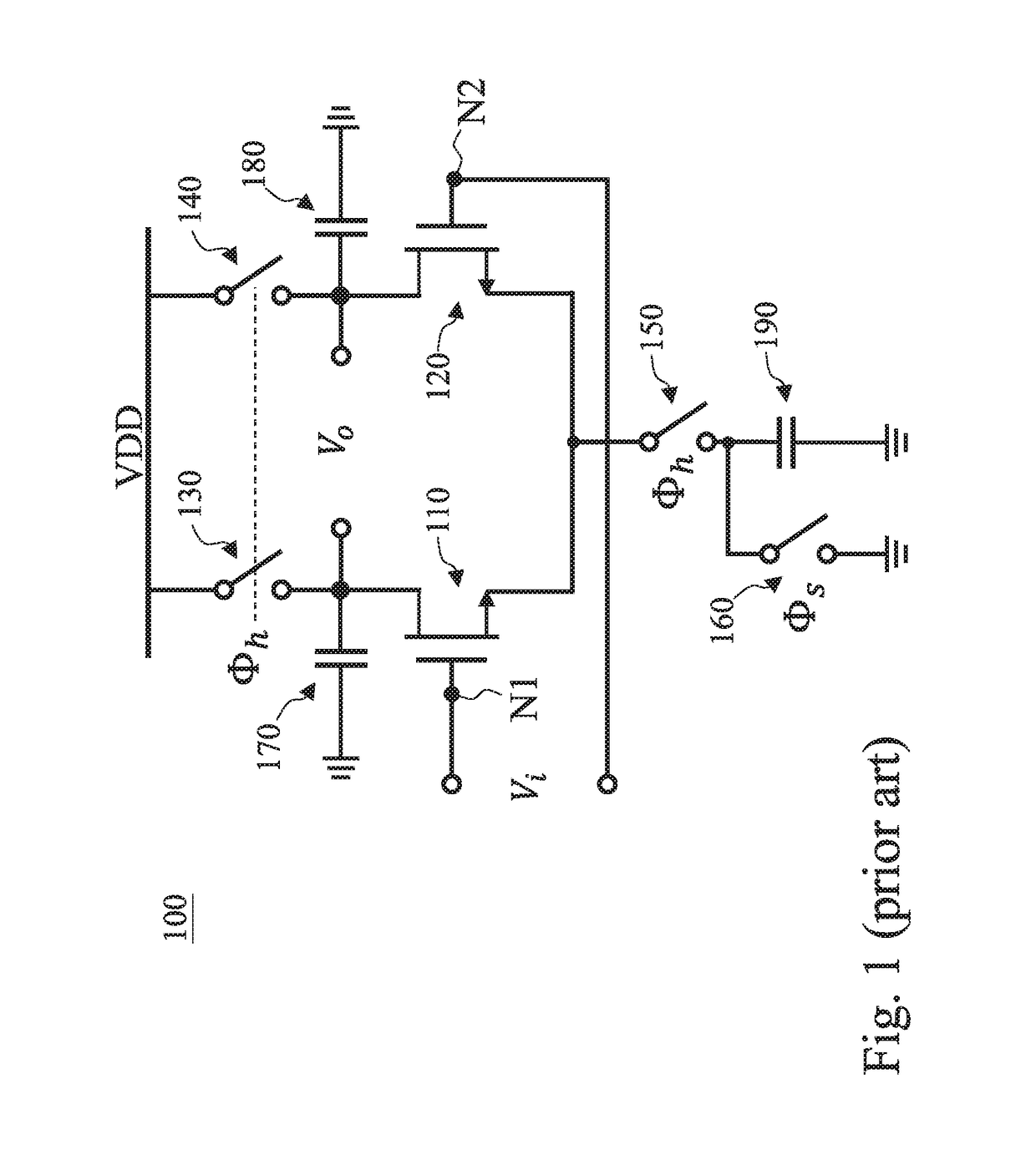 Charge-steering amplifier circuit and control method thereof