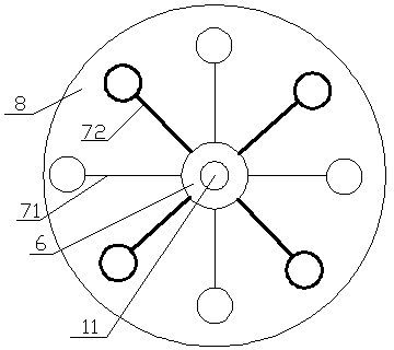 Dehydration device used after bobbin yarn is dyed and for production