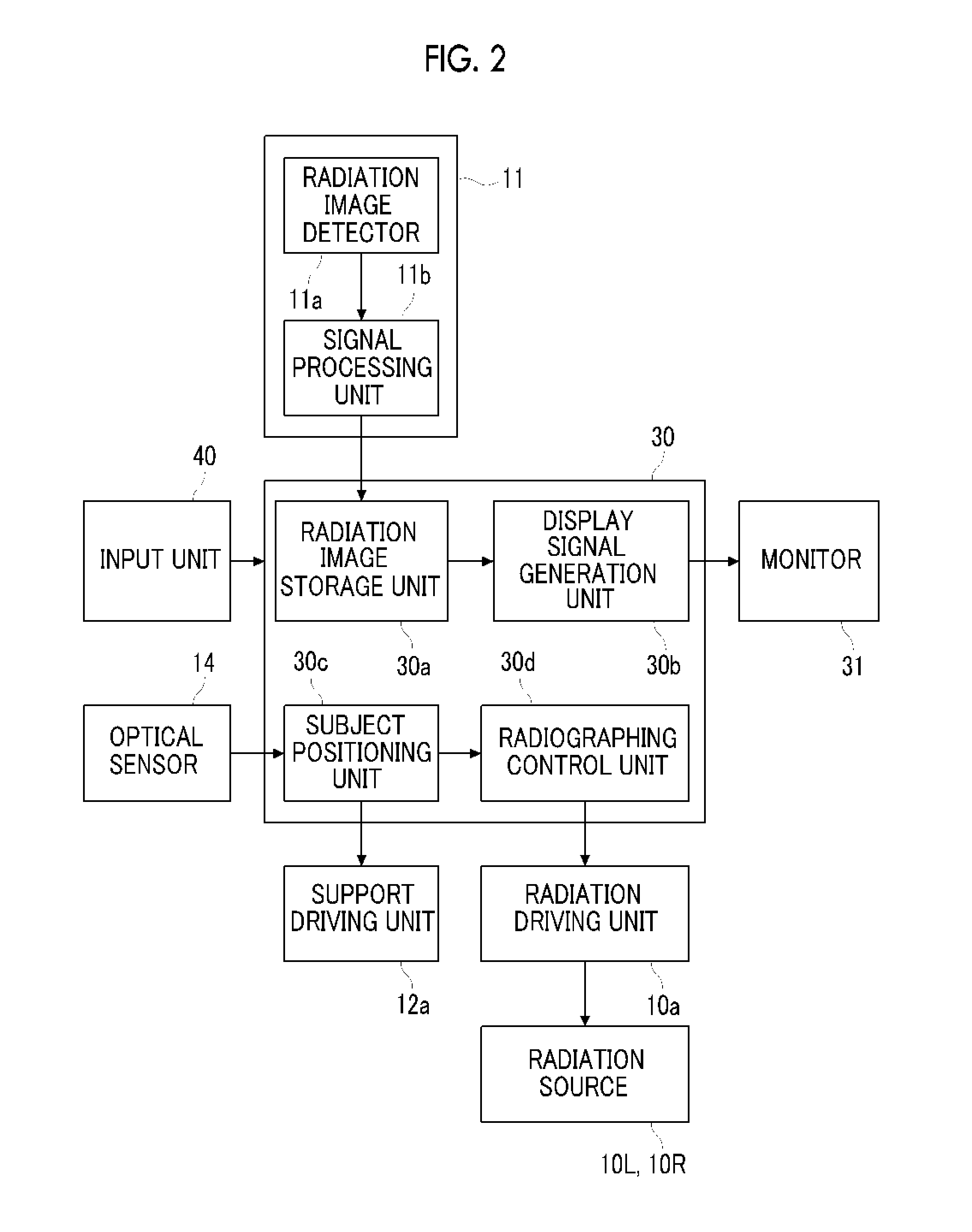 Radiation image radiographing apparatus and radiation image radiographing and displaying method