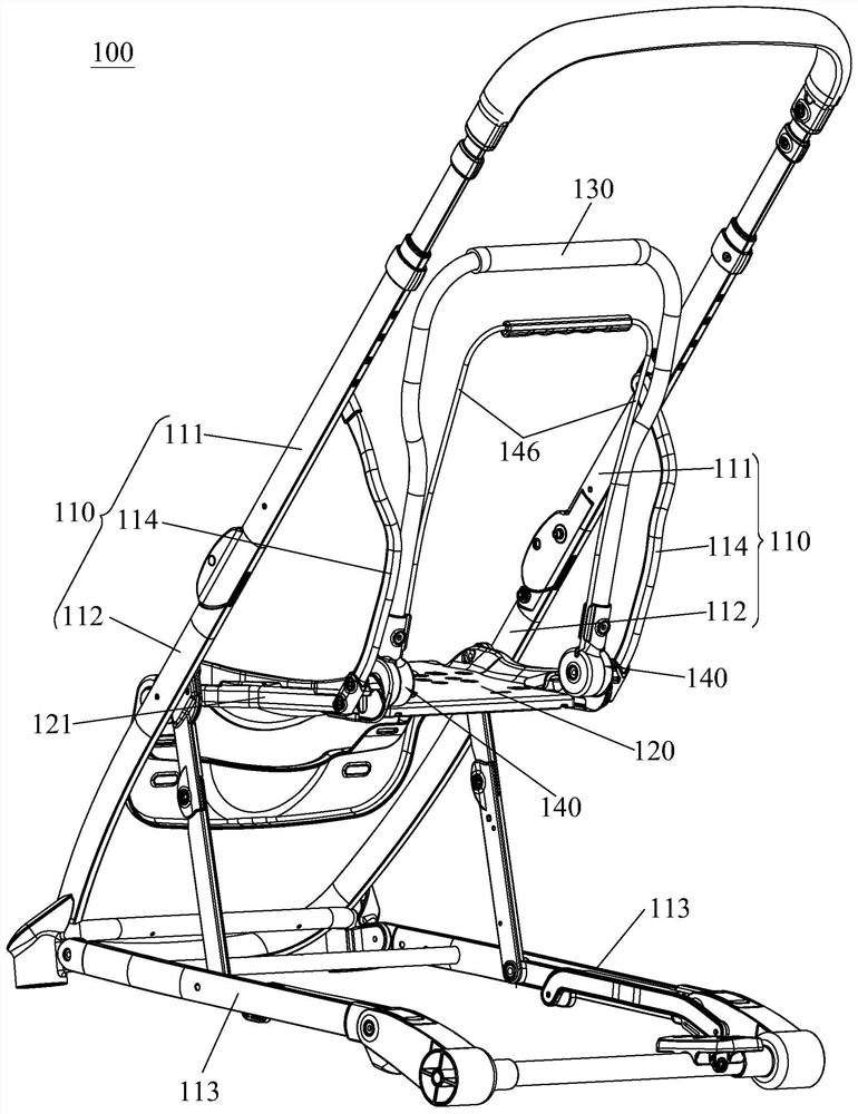 Baby carriage and backrest angle adjusting mechanism thereof