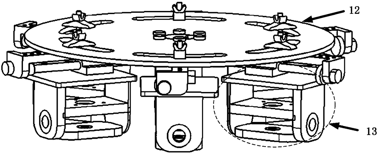 The position of the hinge point of the base can be automatically adjusted with a six-degree-of-freedom head and neck flexible exoskeleton system