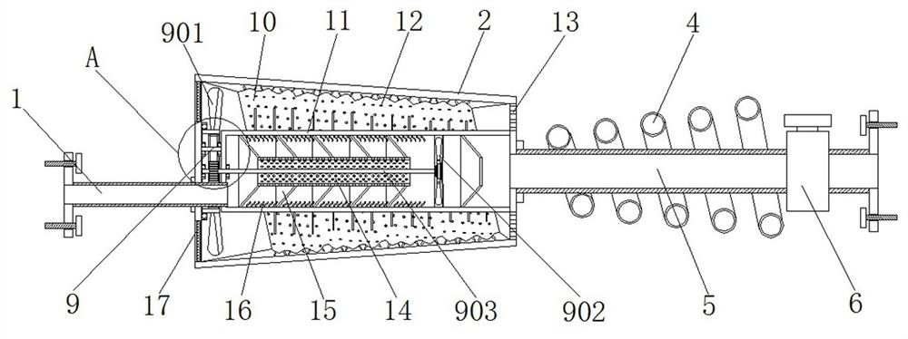 Silencer assembly of automobile exhaust system