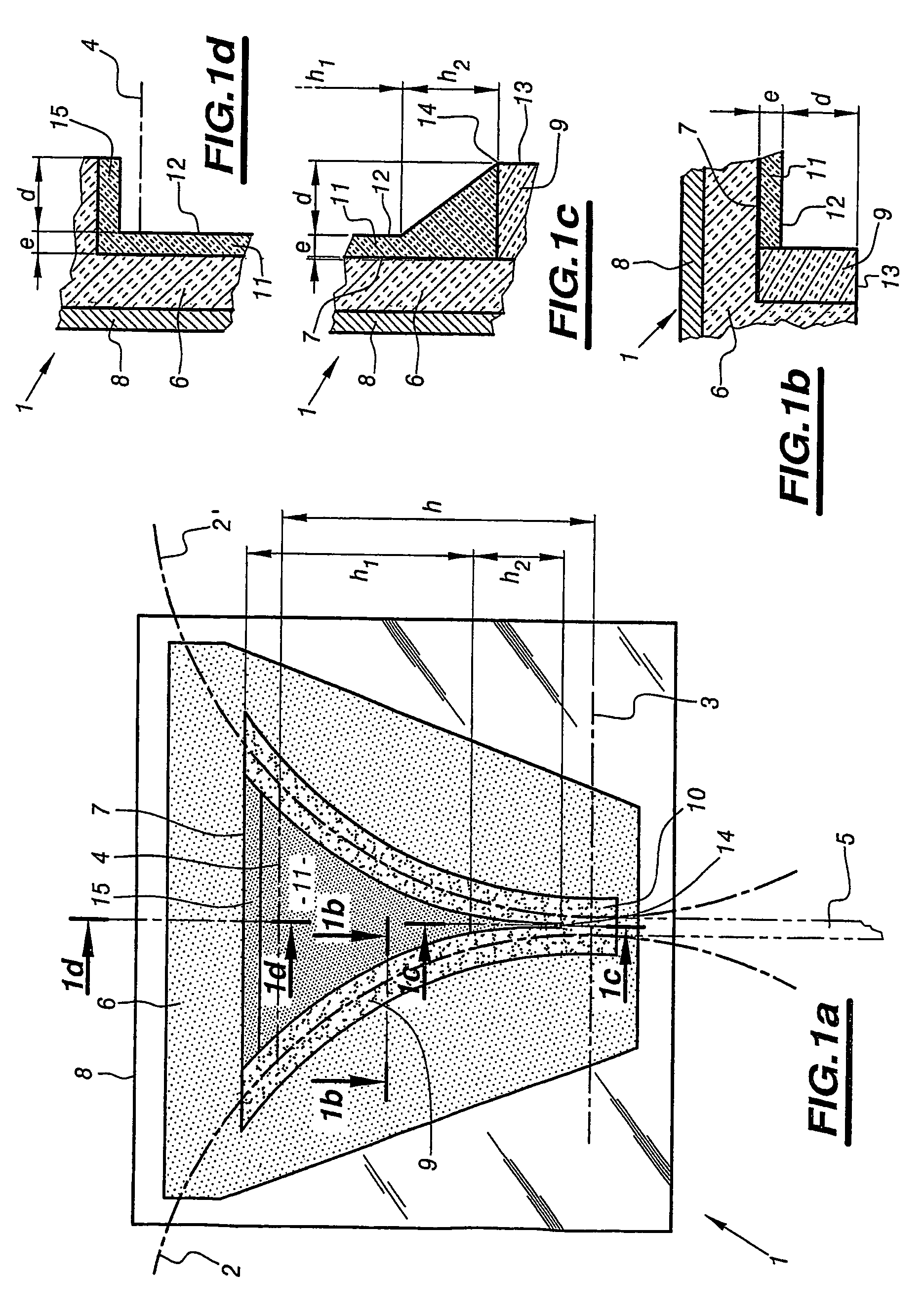 Lateral face of an installation used for the twin-roll continuous casting of metal bands