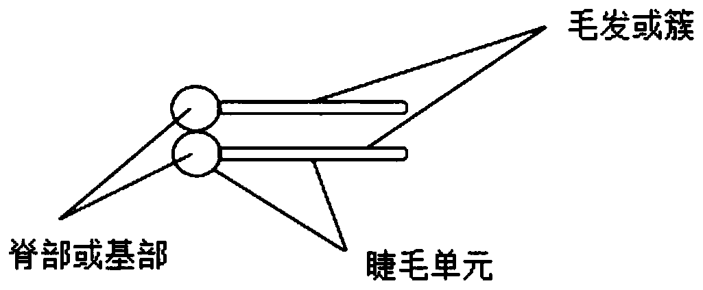 Artificial eyelash device, eyelash extension method and eyelash extension device